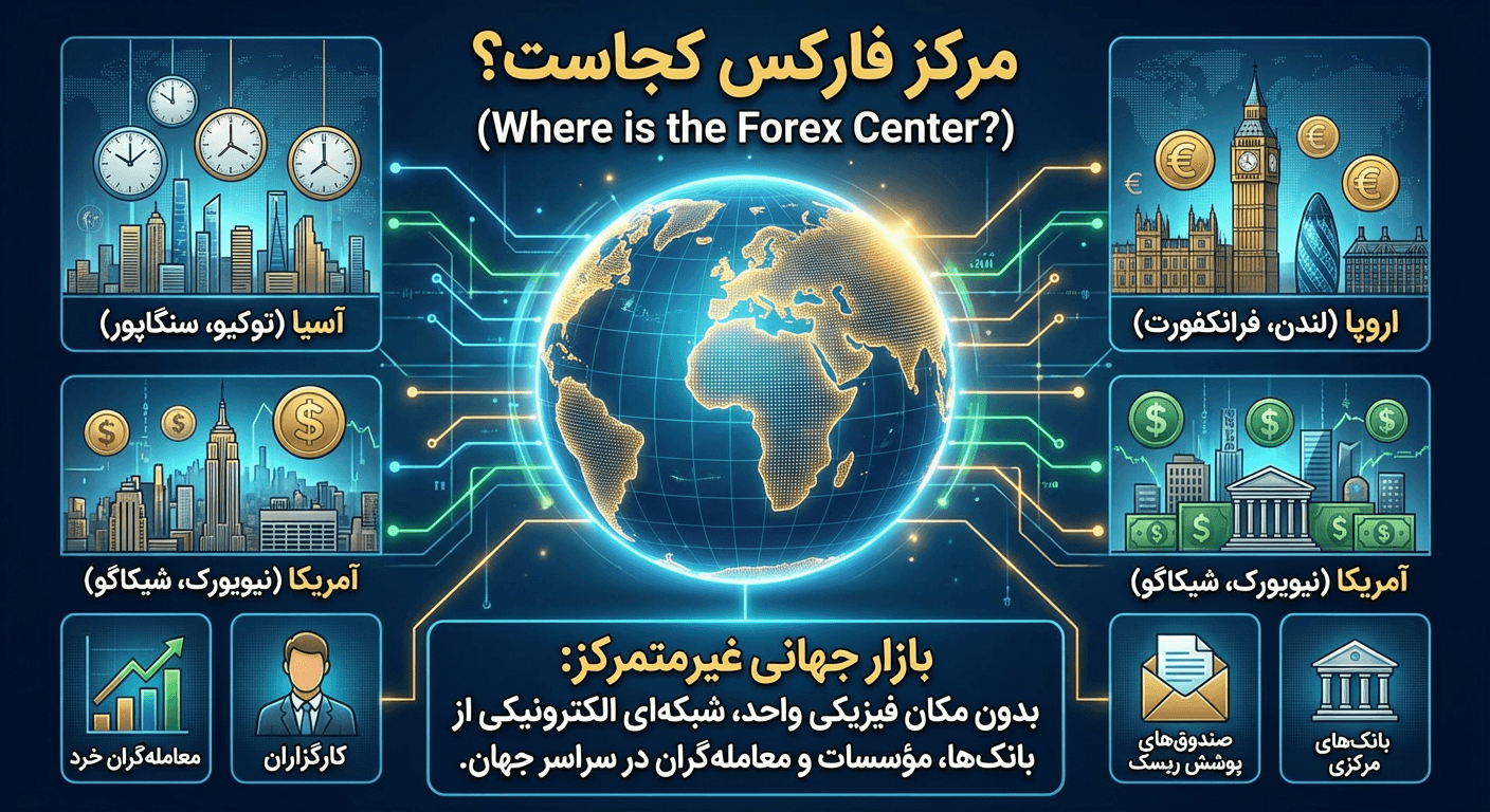 مرکز فارکس کجاست