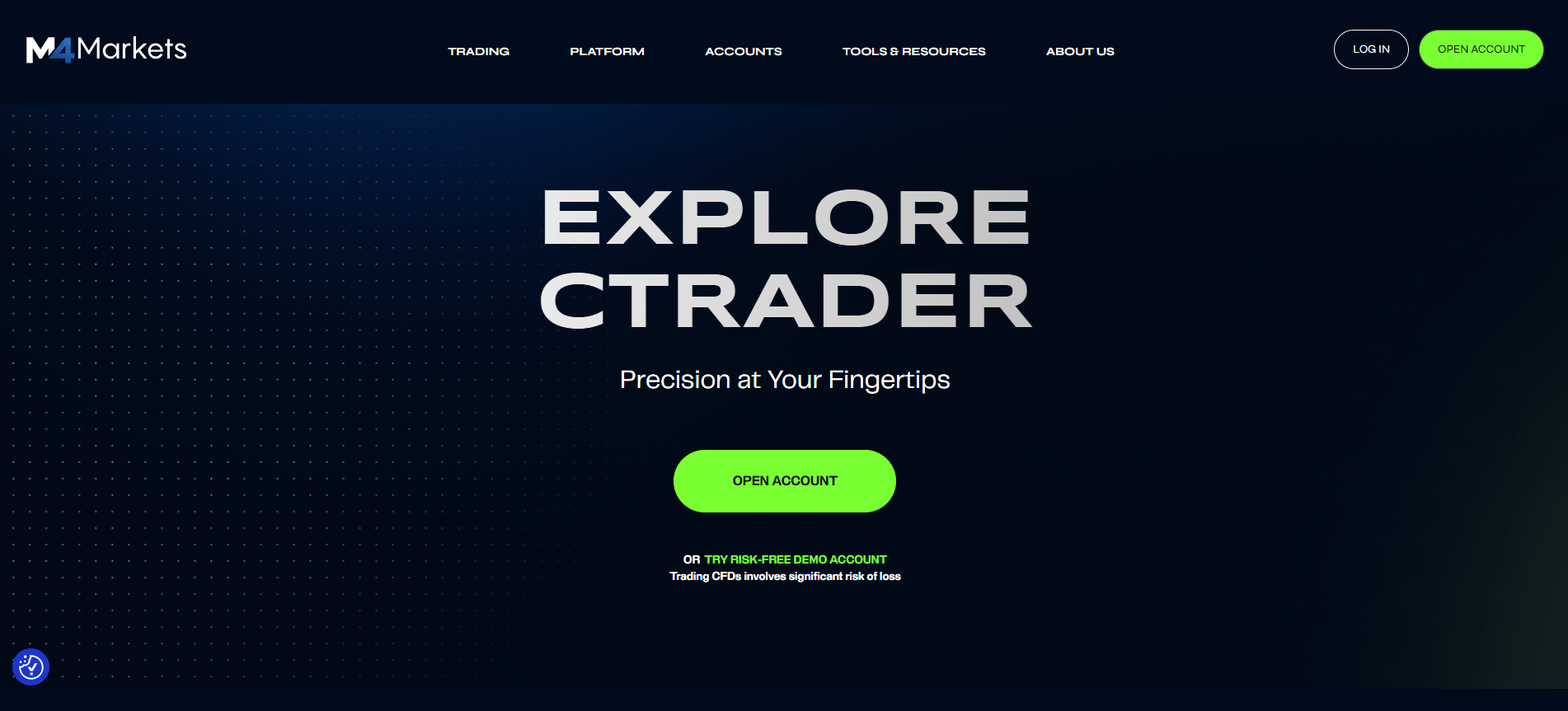 پلتفرم های معاملاتی بروکر M4 Markets