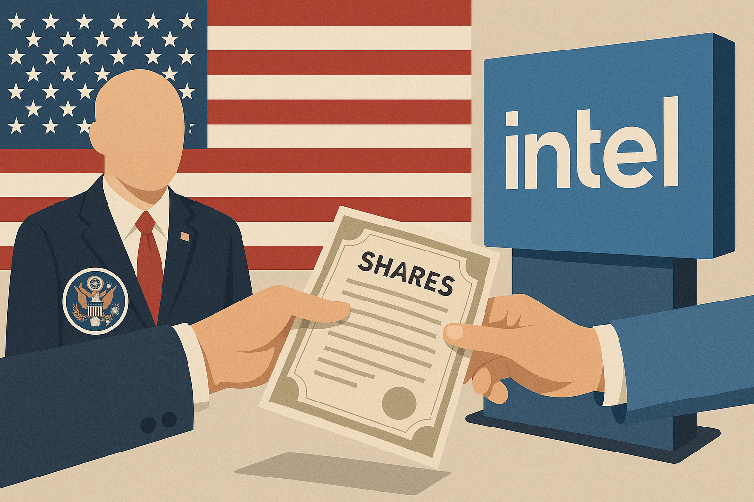 دولت آمریکا ۱۰٪ سهام اینتل را به ارزش ۸.۹ میلیارد دلار خریداری کرد!