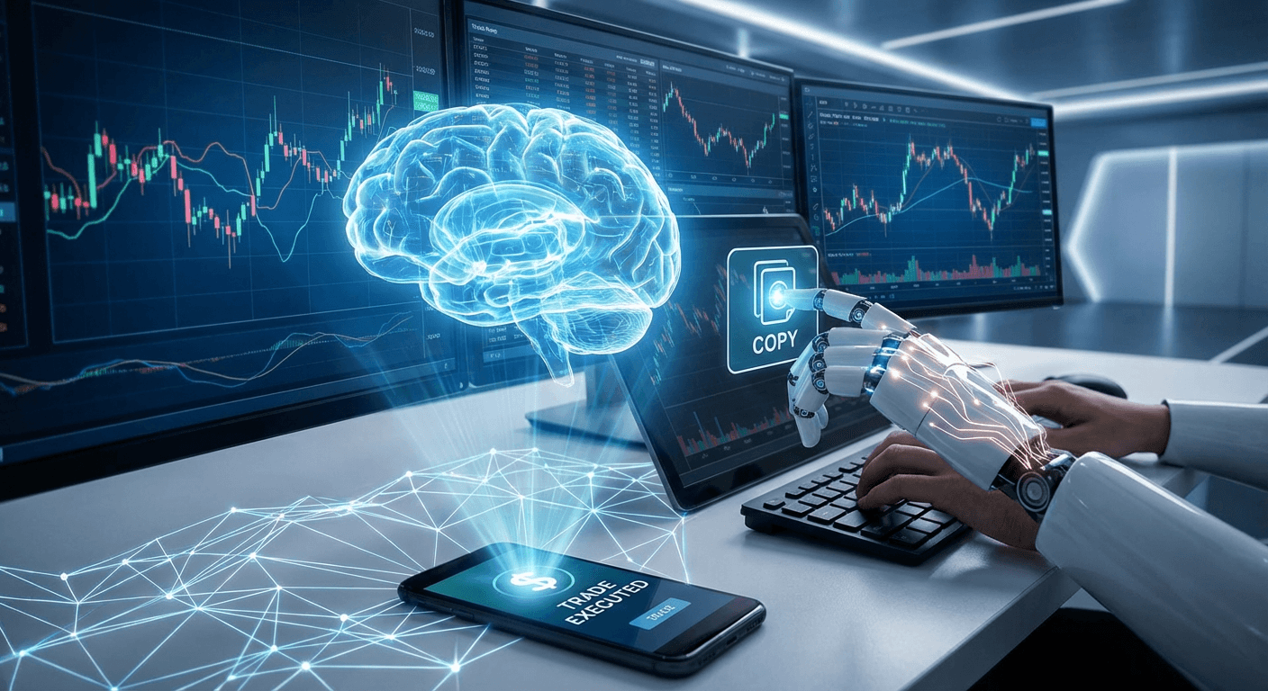 کپی ترید با ai