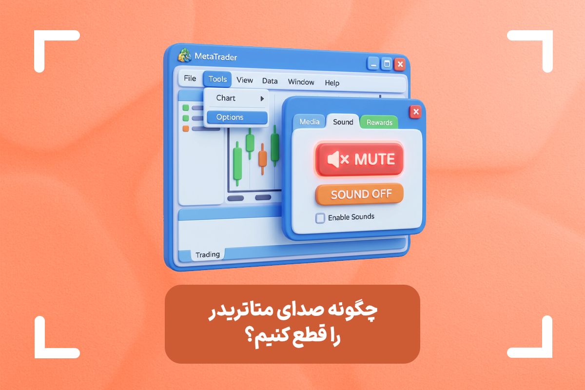 چطور صدای متاتریدر را قطع کنیم؟
