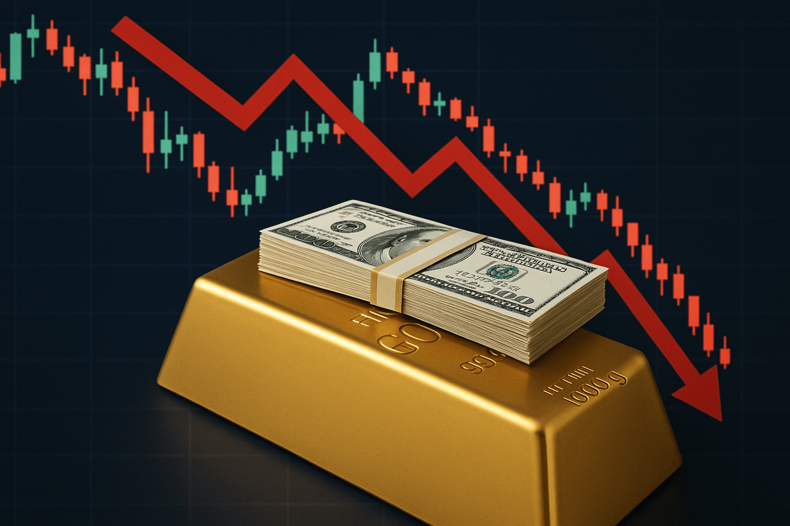 برداشت سود در ۳۷۰۰ دلار؛ آیا طلا به زودی سقوط میکند؟