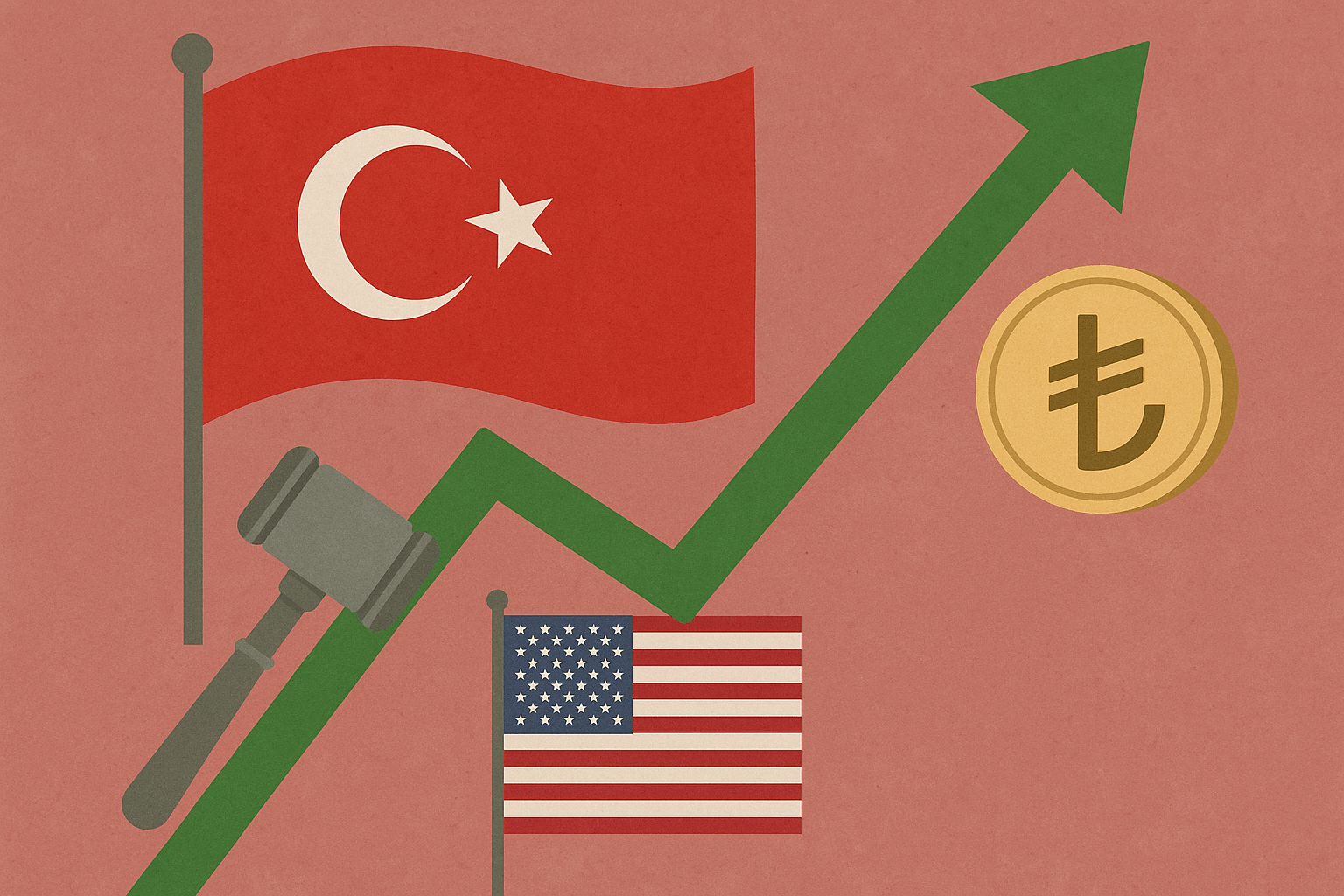 ترکیه تعرفههای تلافیجویانه آمریکا را لغو کرد؛ لیر در مسیر تقویت!